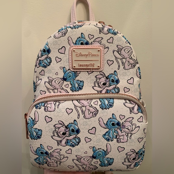 Loungefly Bags Stitch And Angel Loungefly Mini Backpack Poshmark